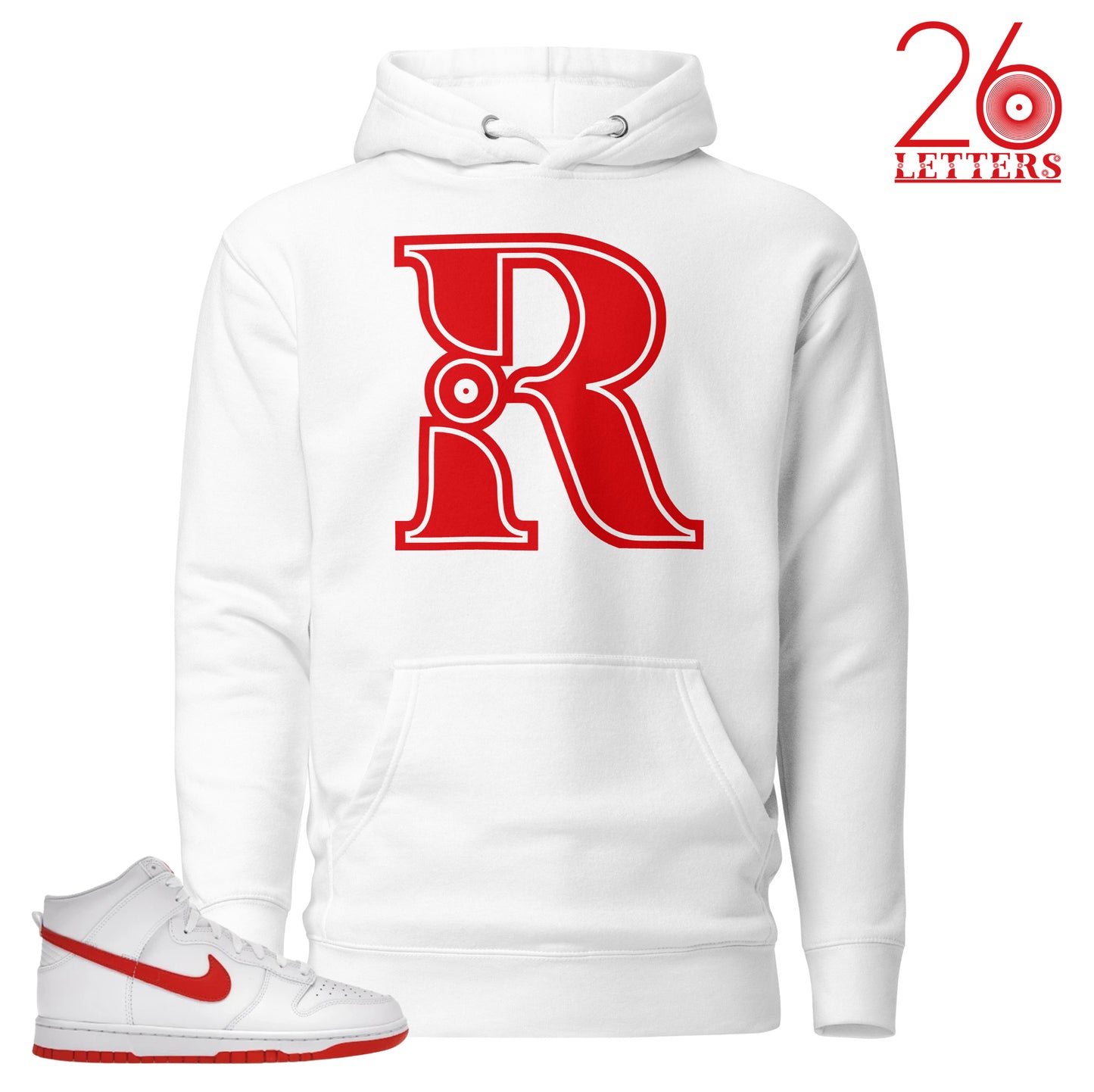 Red and White Letter R T-Shirt