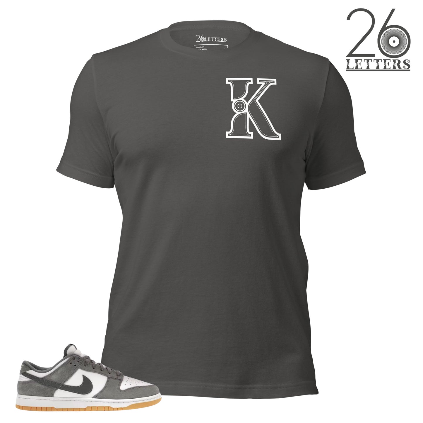 LETTER K / CHEST PLATE / MULTI-COLOR