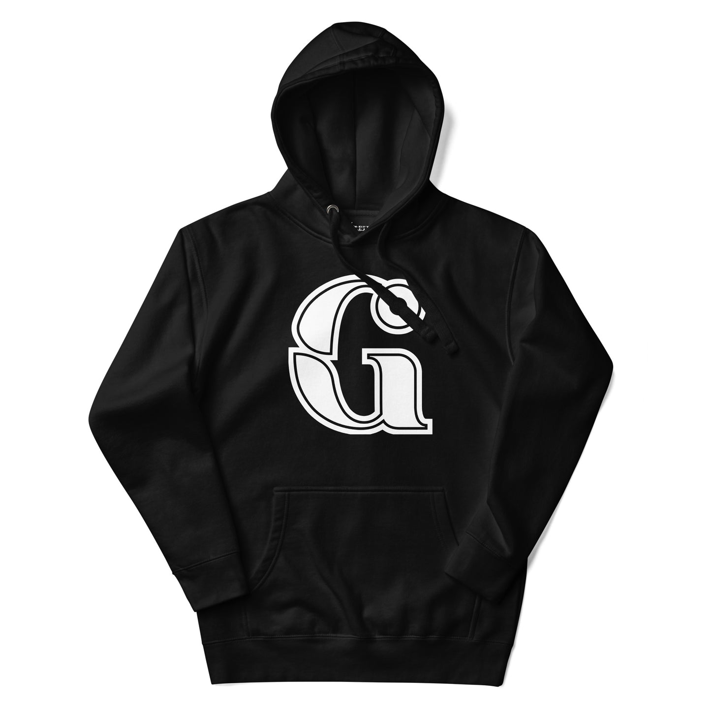 Black and White Letter G Hoodie