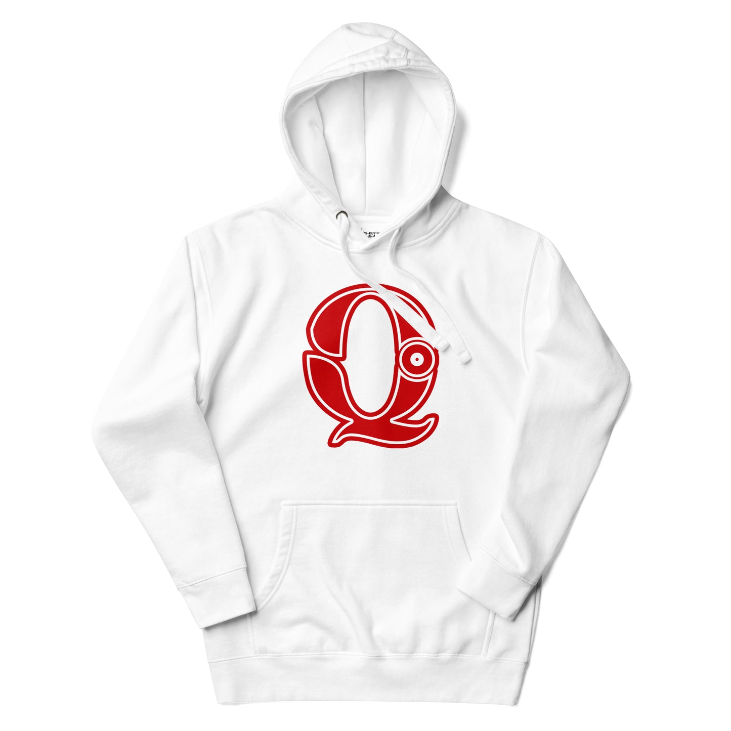 Red and White Letter Q T-Shirt