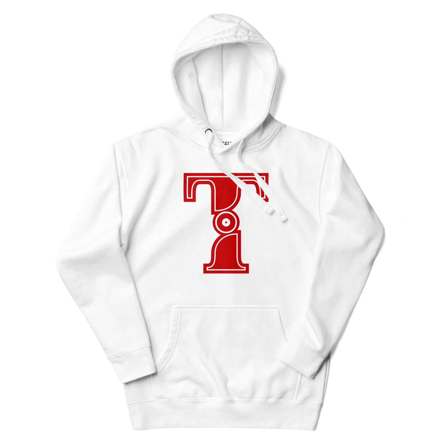 Red and White Letter T T-Shirt