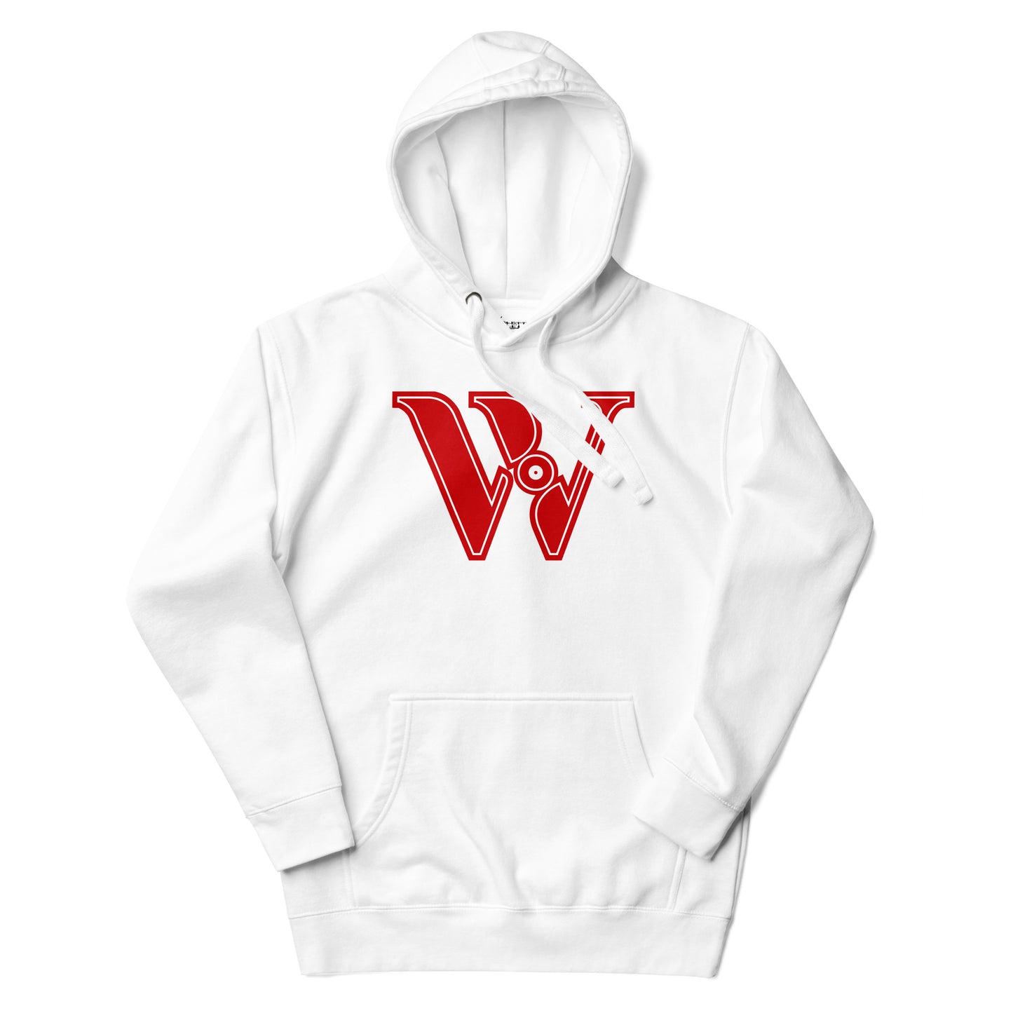 Red and White Letter W T-Shirt