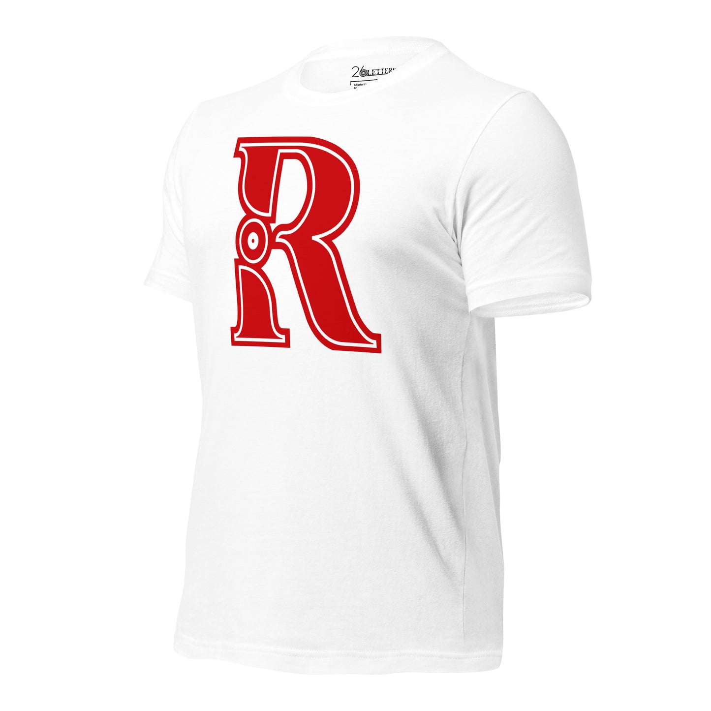 Red and White Letter A T-Shirt