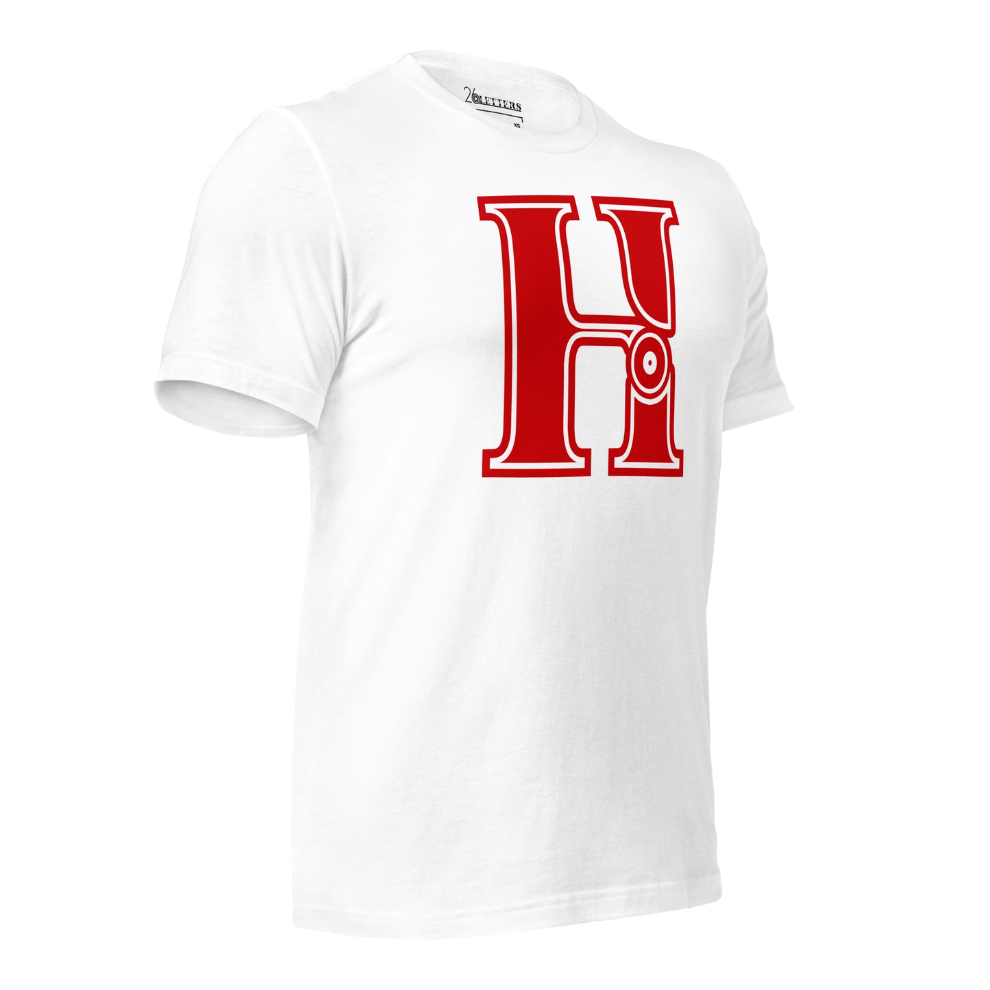 Red and White Letter A T-Shirt