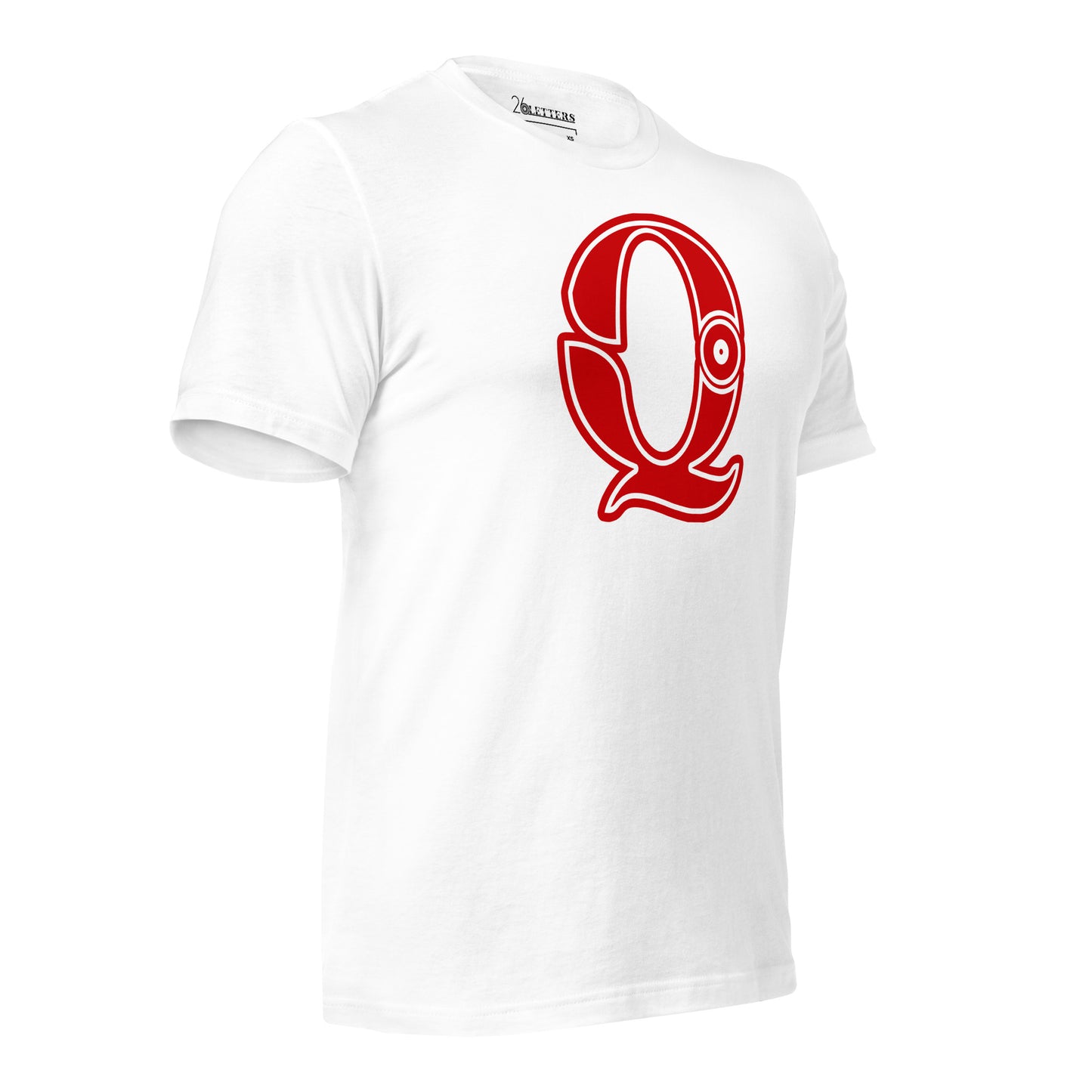 Red and White Letter A T-Shirt