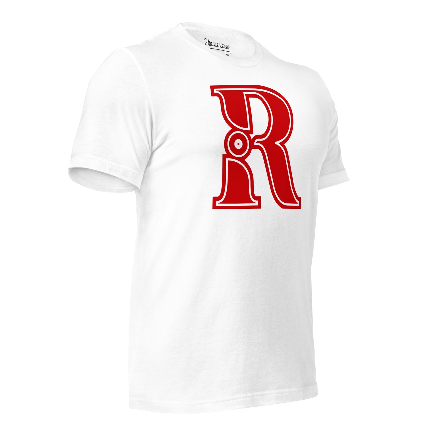 Red and White Letter A T-Shirt