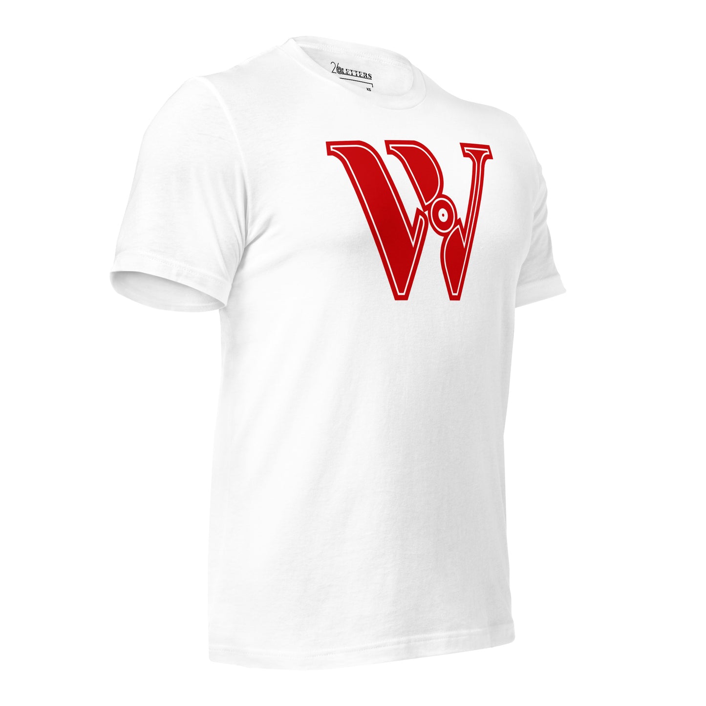 Red and White Letter A T-Shirt