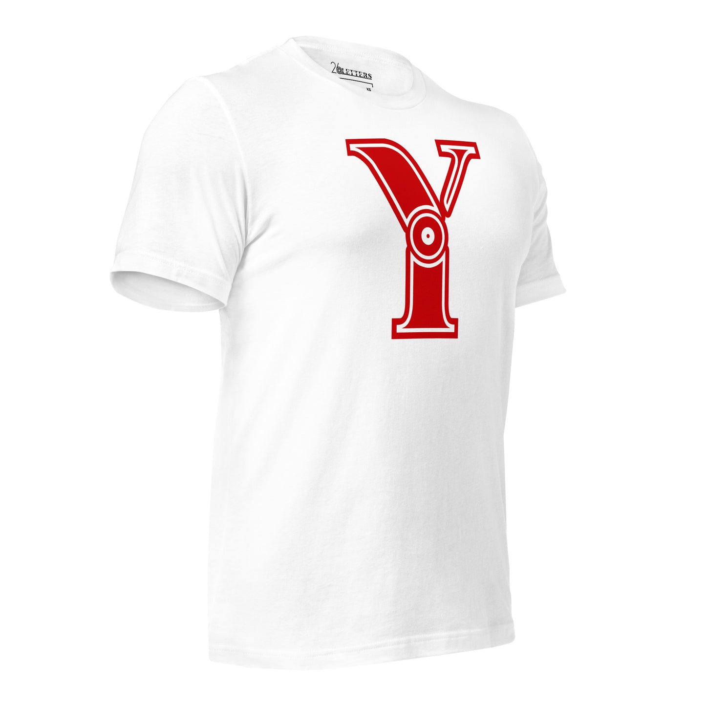 Red and White Letter A T-Shirt